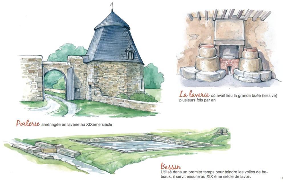 Chateau De Bourgon Montourtier Eksteriør bilde
