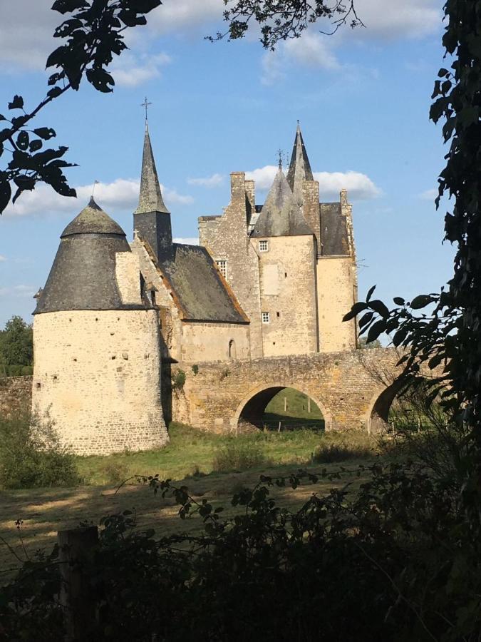 Chateau De Bourgon Montourtier Eksteriør bilde