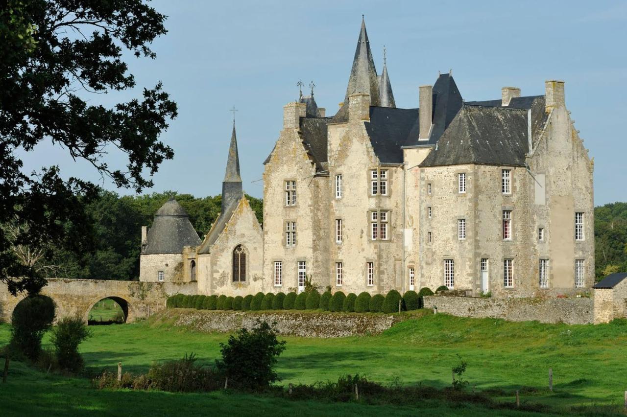 Chateau De Bourgon Montourtier Eksteriør bilde